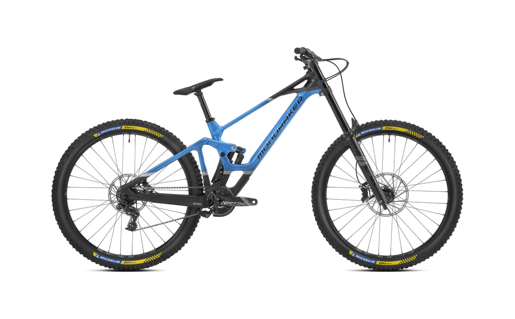 Mondraker Summum Carbon R MX Gloss Marlin Blue / Matte Carbon / Silver