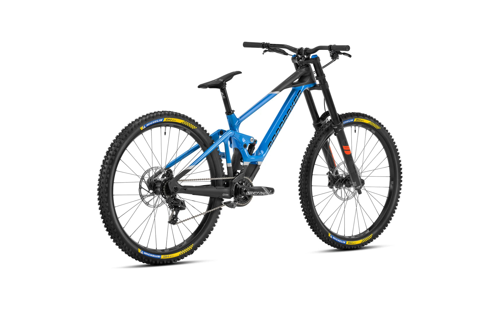 Mondraker Summum Carbon R MX Gloss Marlin Blue / Matte Carbon / Silver