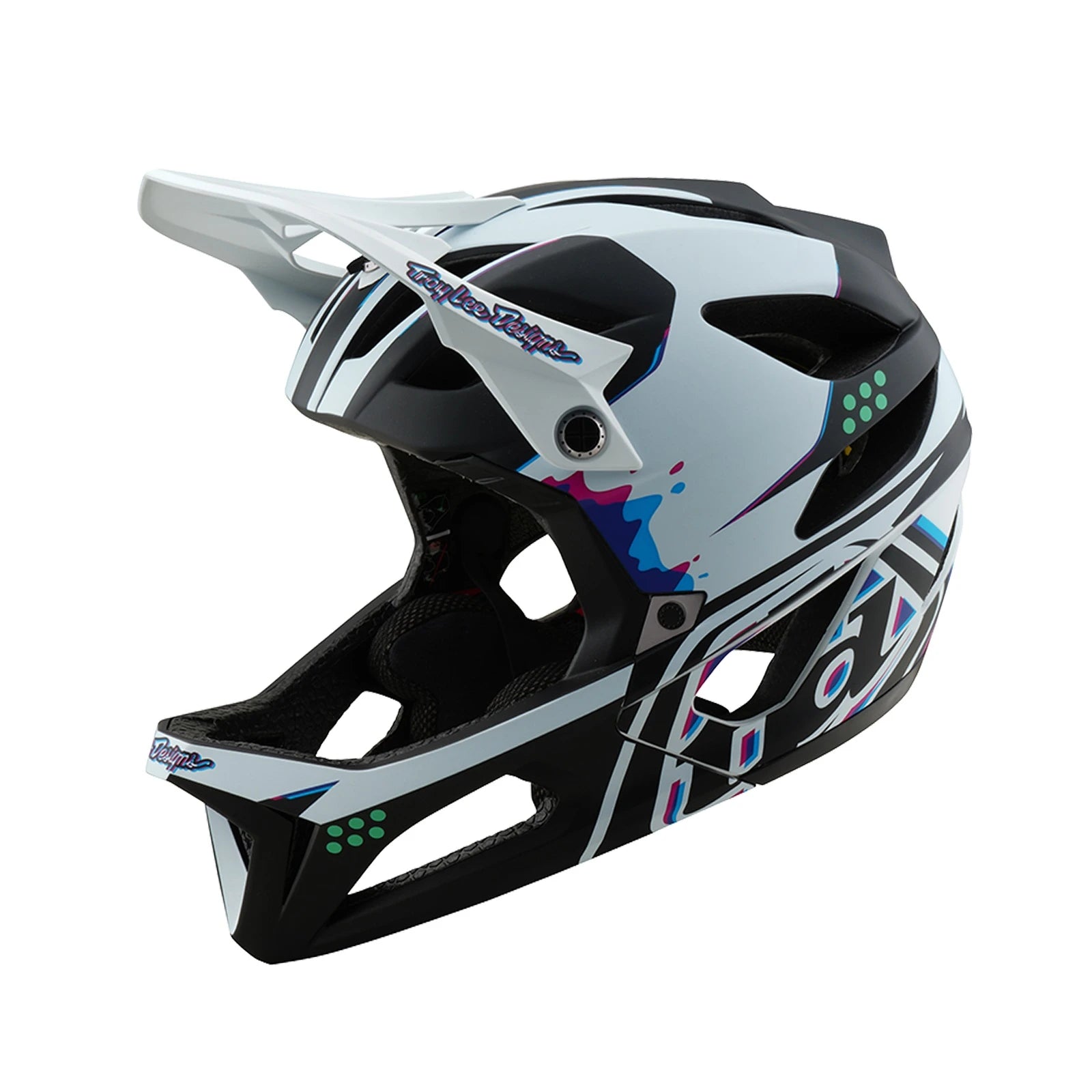 Troy Lee Designs Stage MIPS Helm Trooper - Liquid-Life #Wähle Deine Farbe_white