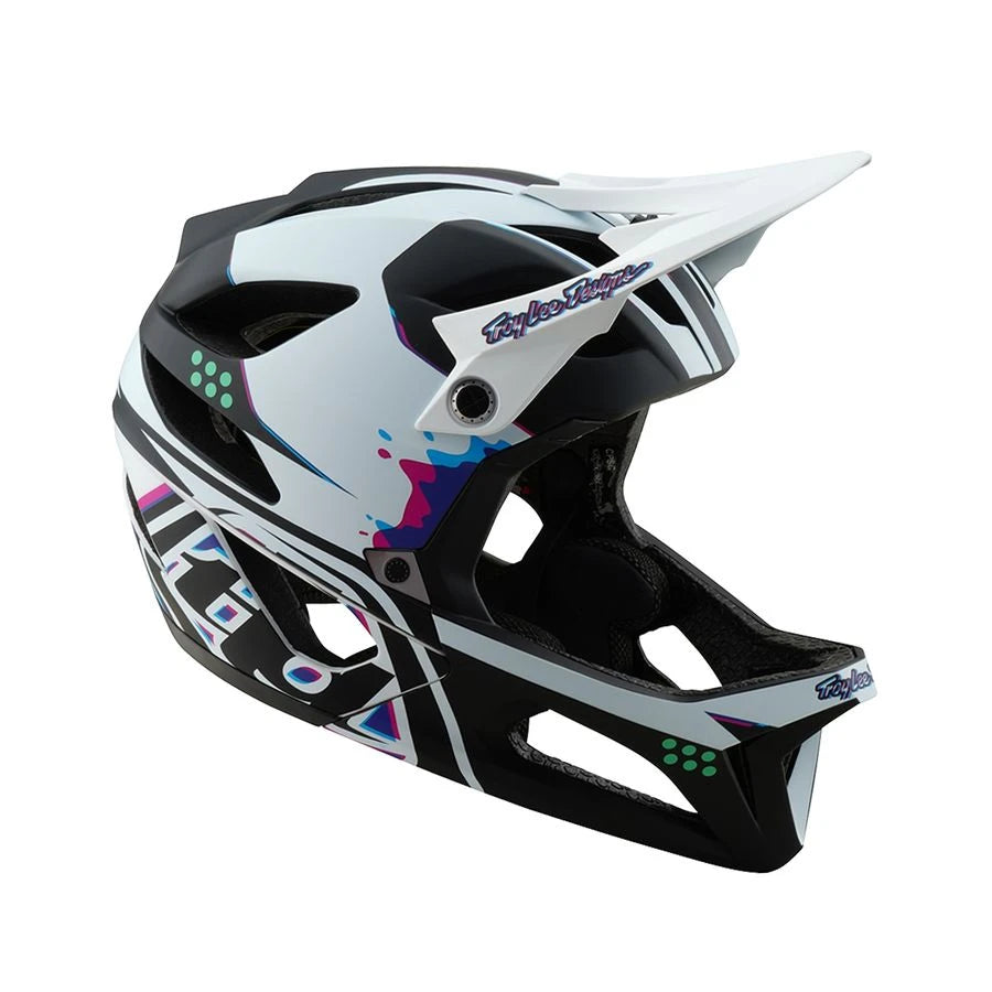 Troy Lee Designs Stage MIPS Helm Trooper - Liquid-Life #Wähle Deine Farbe_white