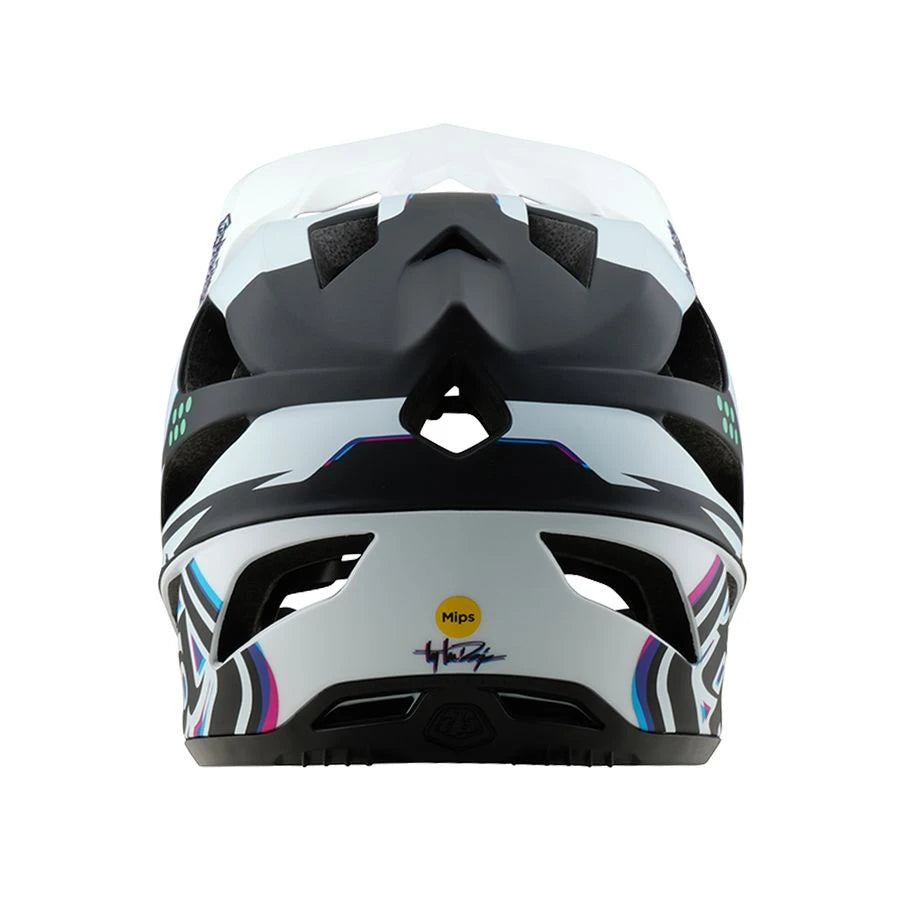 Troy Lee Designs Stage MIPS Helm Trooper - Liquid-Life #Wähle Deine Farbe_white