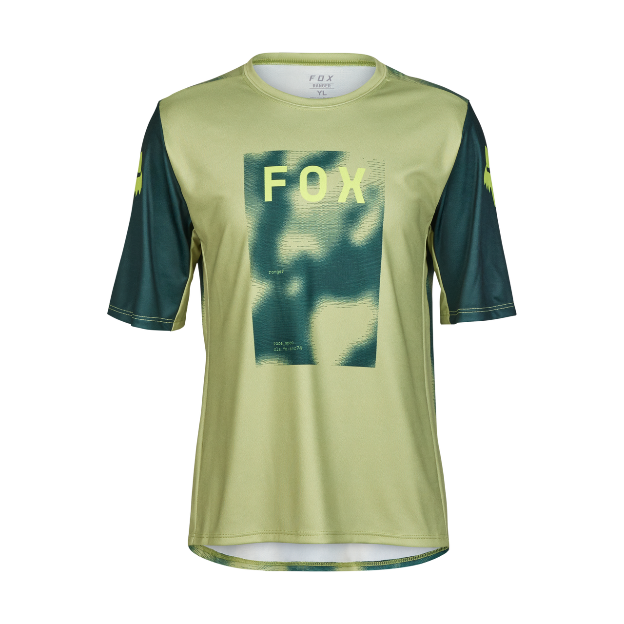 Fox Yth Ranger Ss Jersey Taunt - Liquid-Life #Wähle Deine Farbe_Pale Green