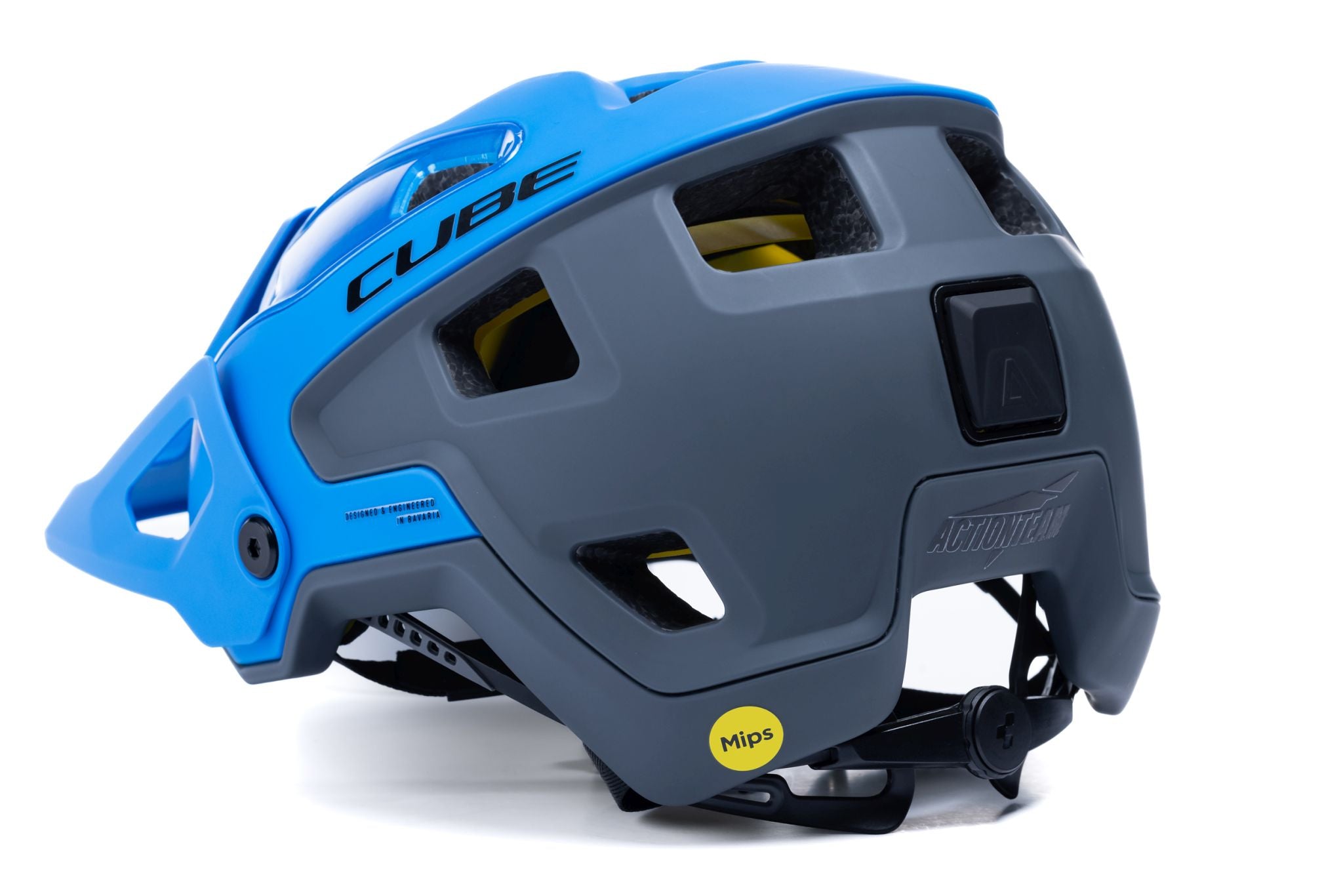 Cube Helm STROVER X - Liquid-Life #Wähle Deine Farbe_Actionteam blau grau