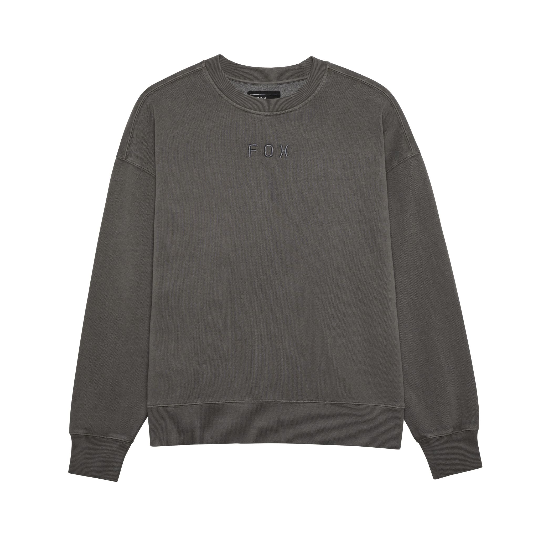 Fox Wordmark Oversized Fleece Crew