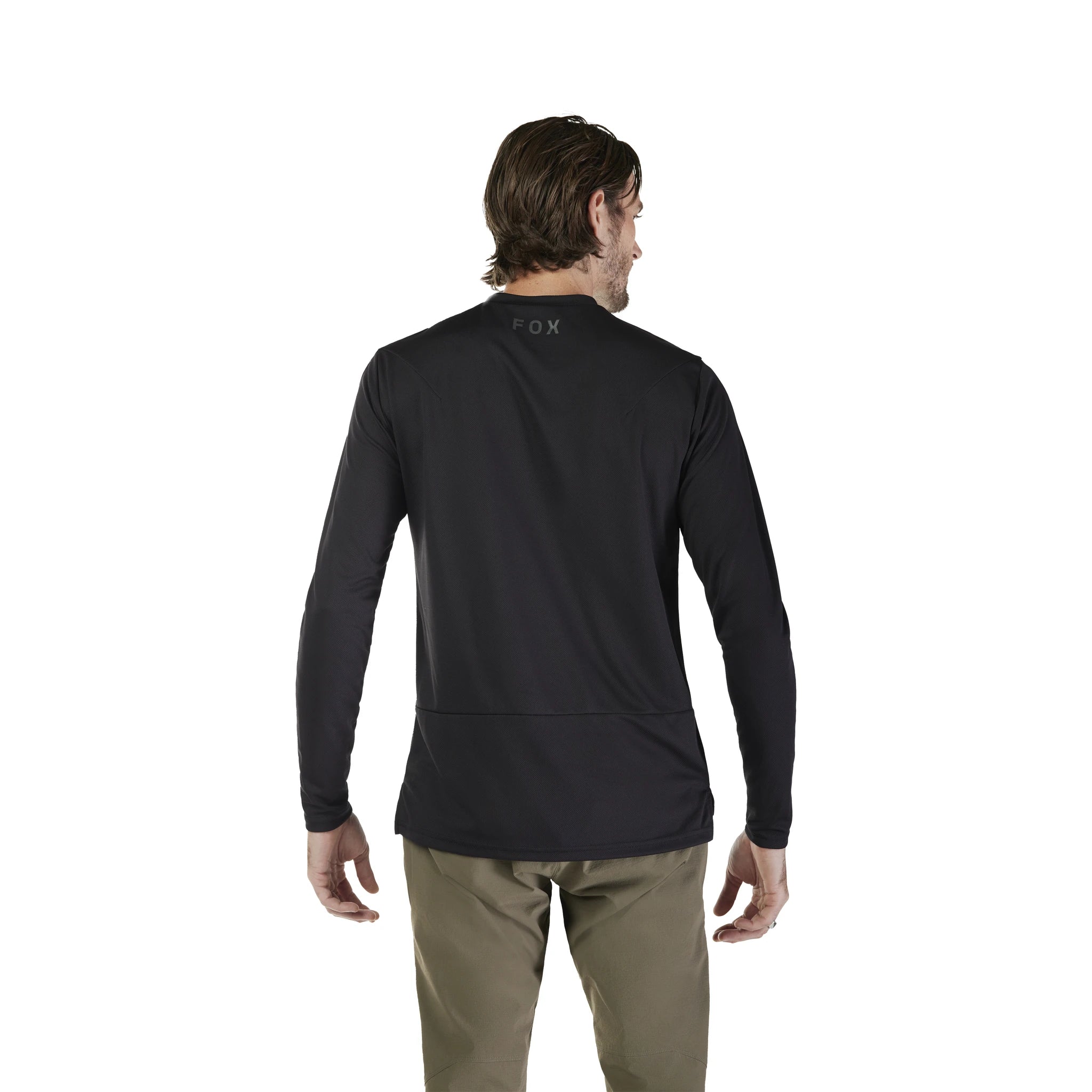 Fox Ranger LS Jersey Head - Liquid-Life #Wähle Deine Farbe_Black