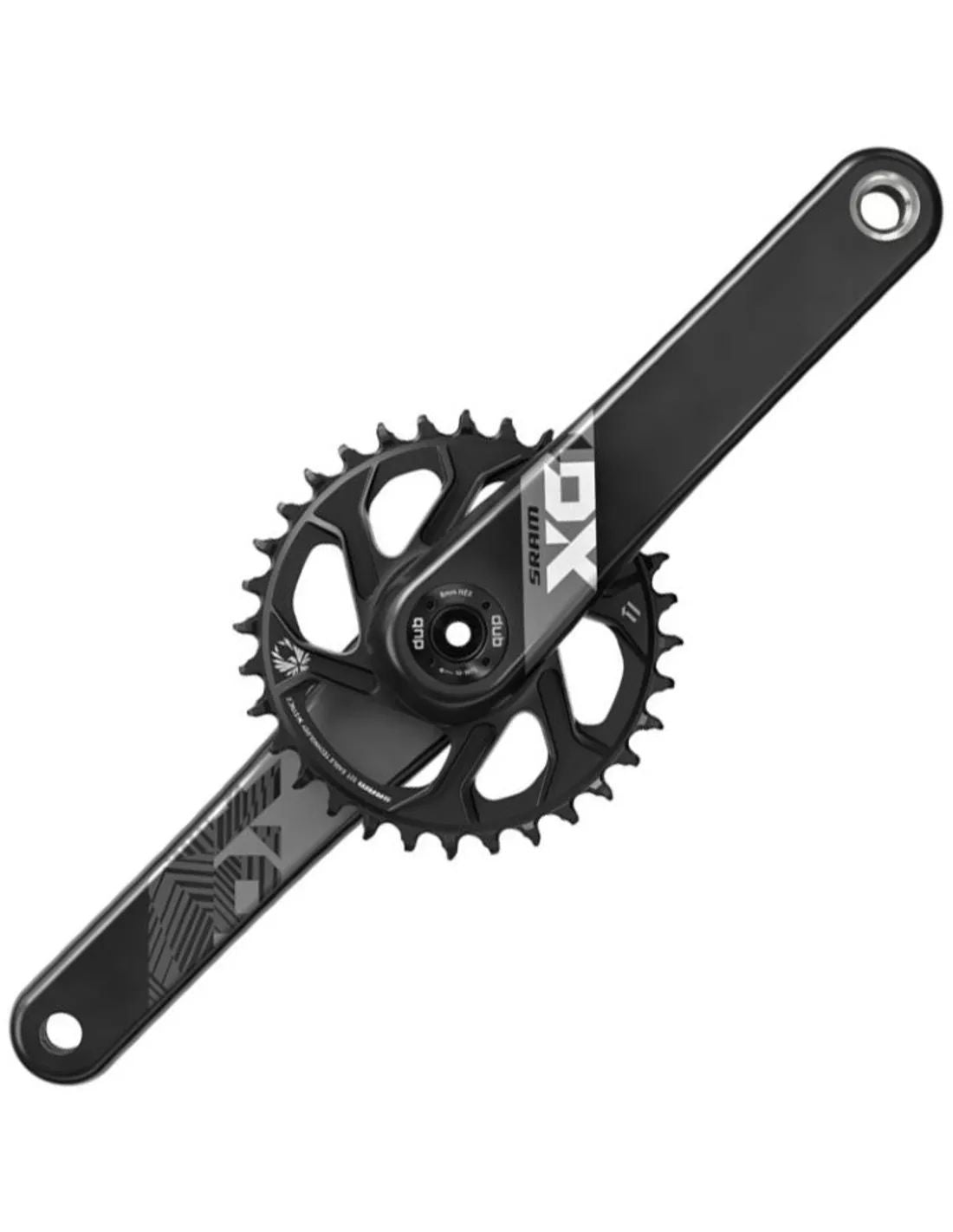 Sram X01 Eagle DUB 175mm, 34T DM, Boost 148