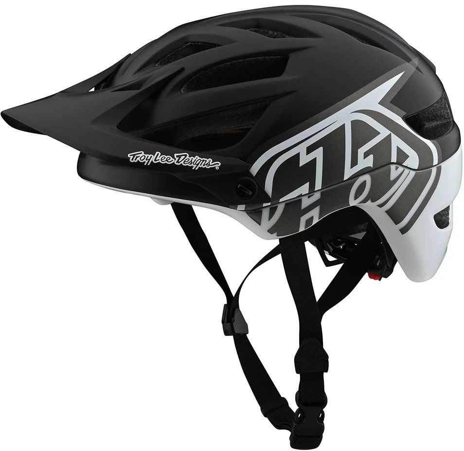 Troy Lee Designs A1 Helmet Mips - Liquid-Life #Wähle Deine Farbe_CLASSIC BLACK/WHITE