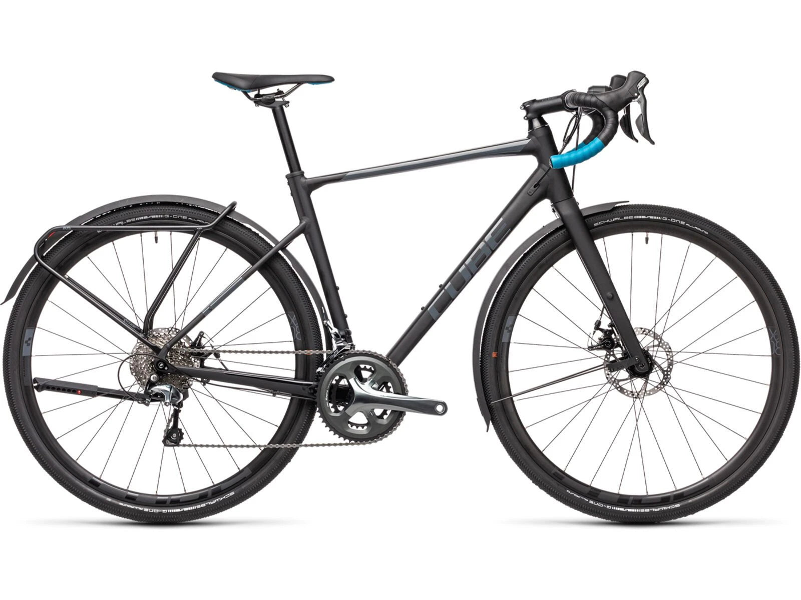 Cube Nuroad Pro FE black'n'petrol