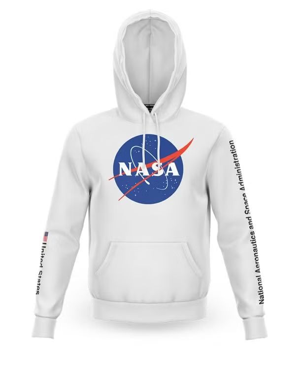 Loose Riders NASA Fleece Hoodie Emblem