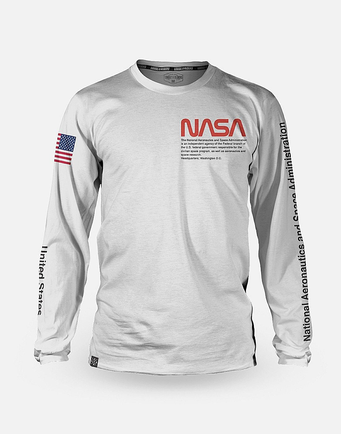 Loose Riders NASA C/S Jersey Long Sleeve Flight Crew