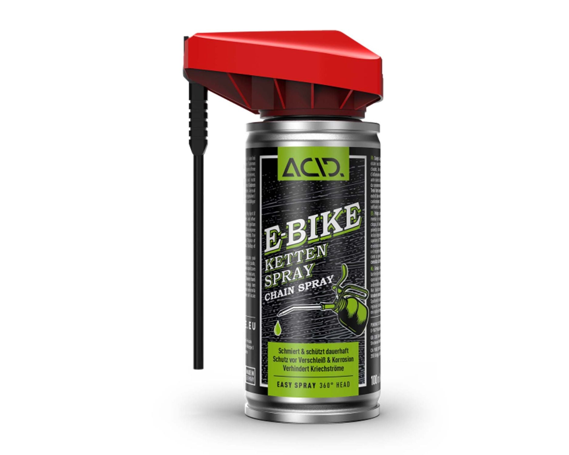 Acid E-Bike Kettenspray - Liquid-Life #Wähle Deine Farbe_transparent