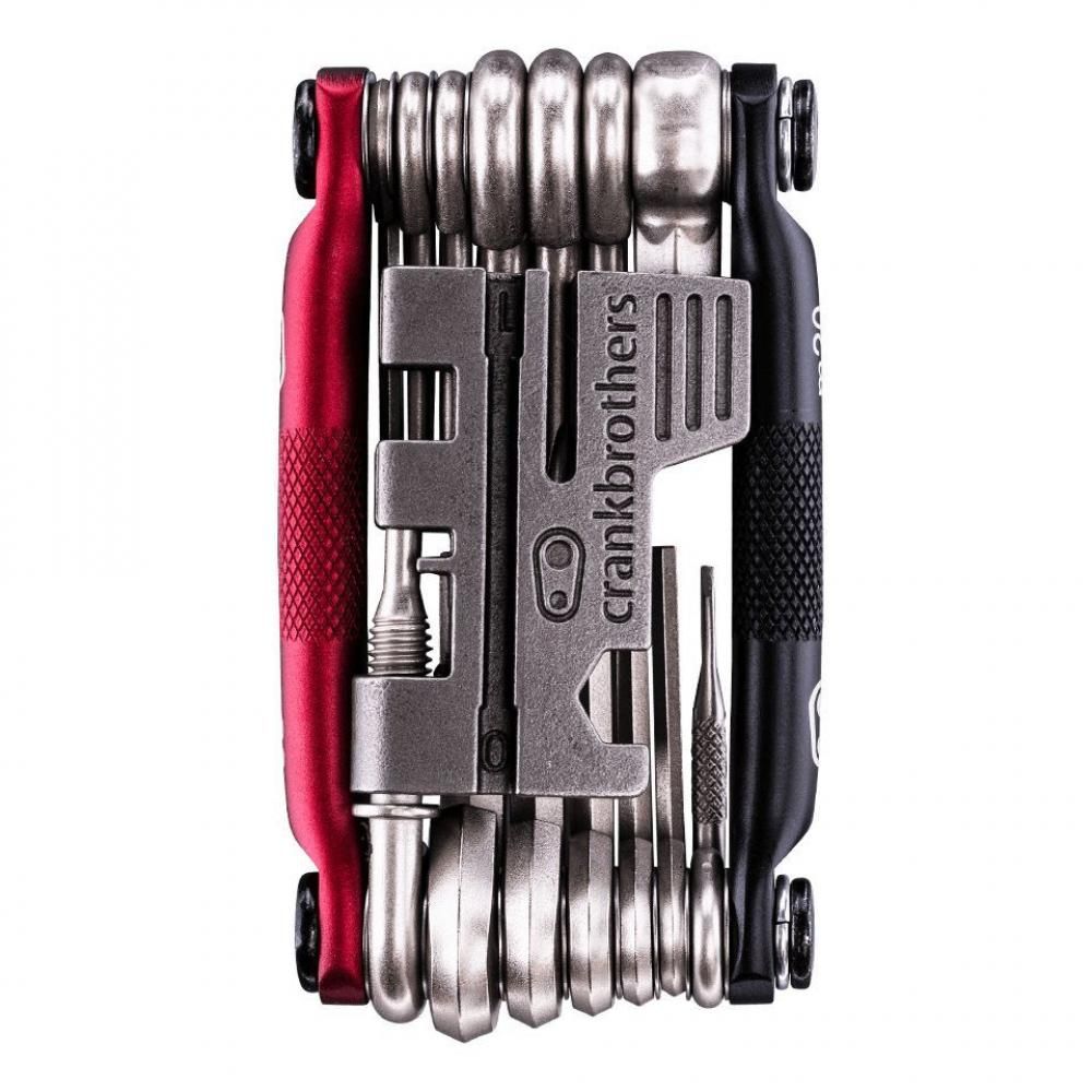 Crankbrothers Multi-20 Multitool - Liquid-Life #Wähle Deine Farbe_schwarz/rot