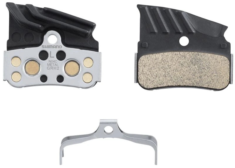 Shimano brake pad N04C metal cooling fins