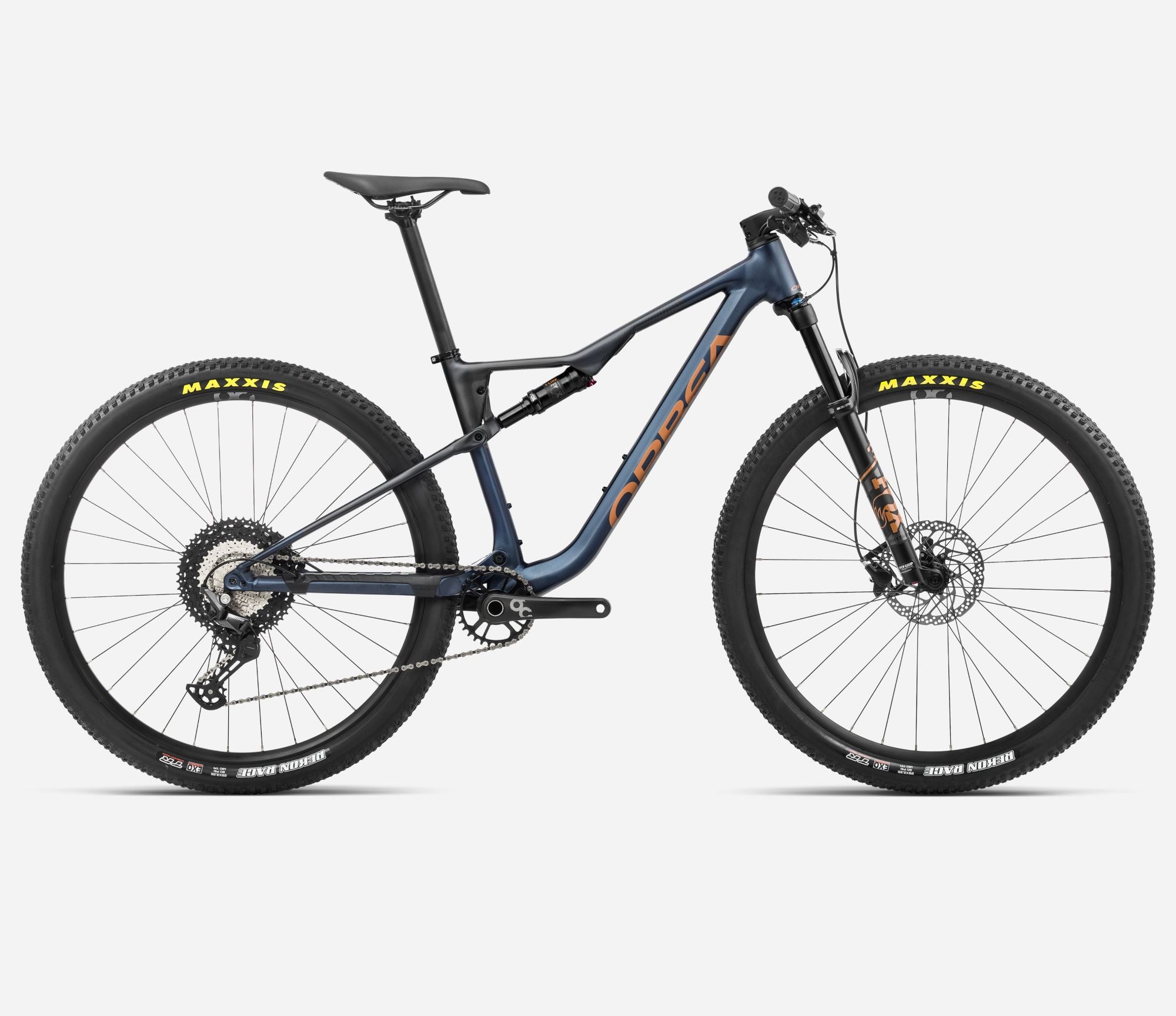 Orbea OIZ H30 Moondust Blue-Leo Orange 2024