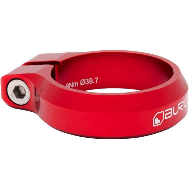 Burgtec Seat Clamp Race Red 36.4mm Diameter