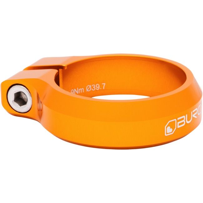 Burgtec Seat Clamp Iron Bro Orange 34.9mm Diameter