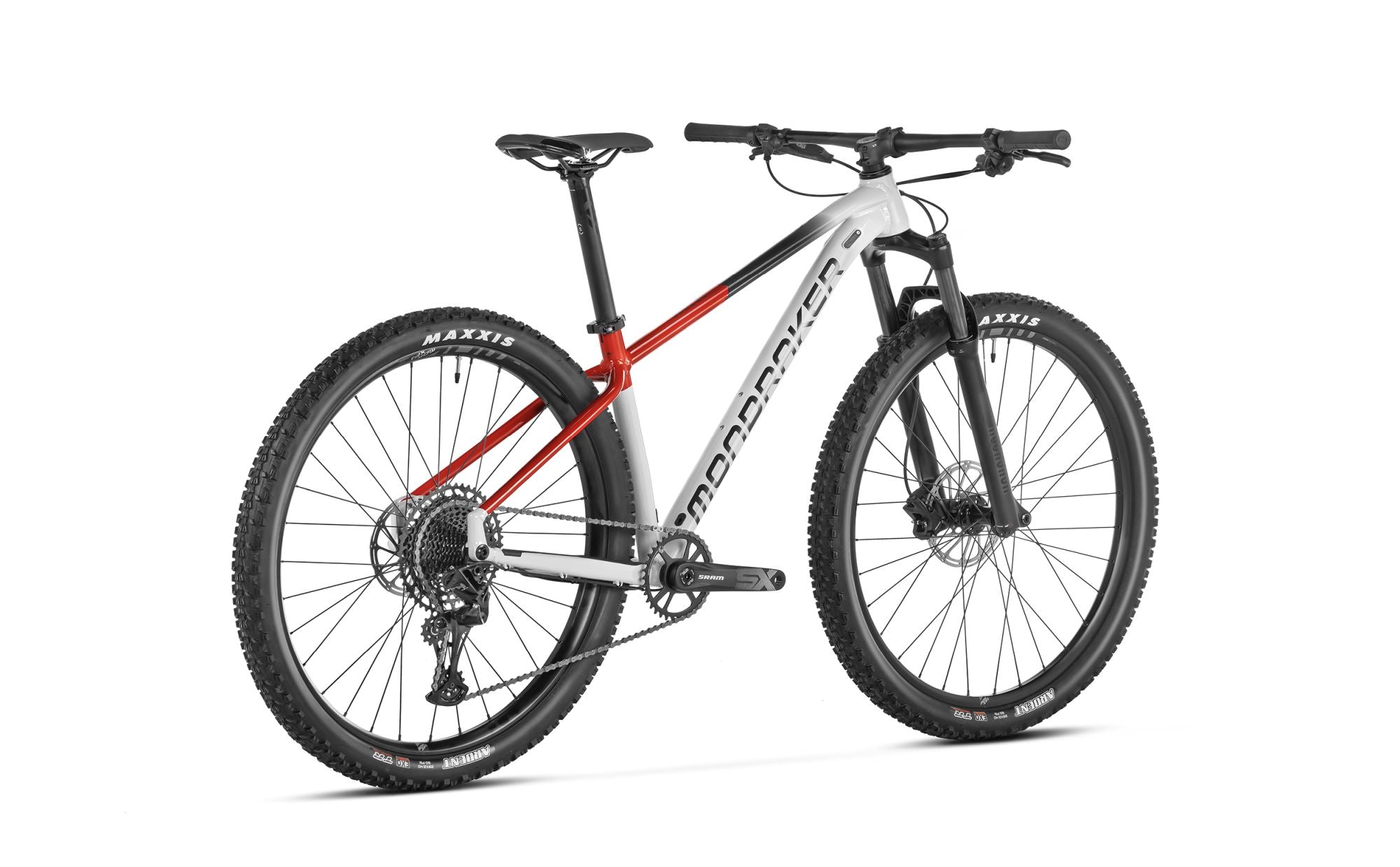 Mondraker Chrono DC Grau Bunker/Rot/Grau Vortex 2025