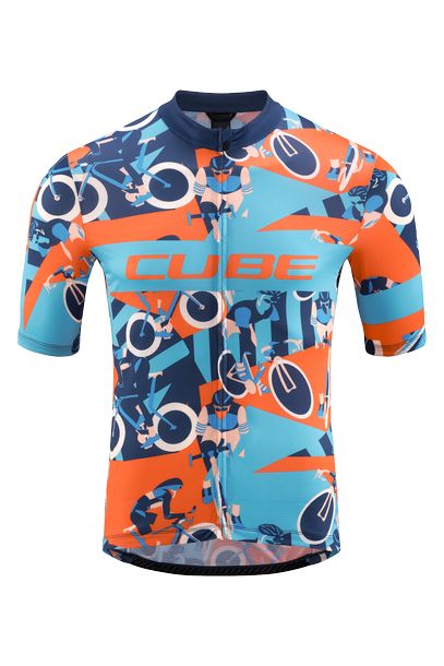 Cube BLACKLINE Trikot CMPT kurz