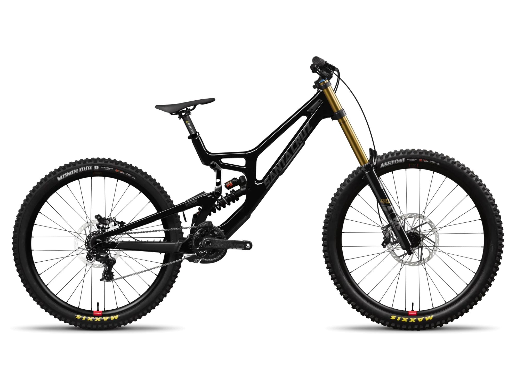 Santa Cruz V10 8 CC X01 MX Gloss Black Sparkle 2025