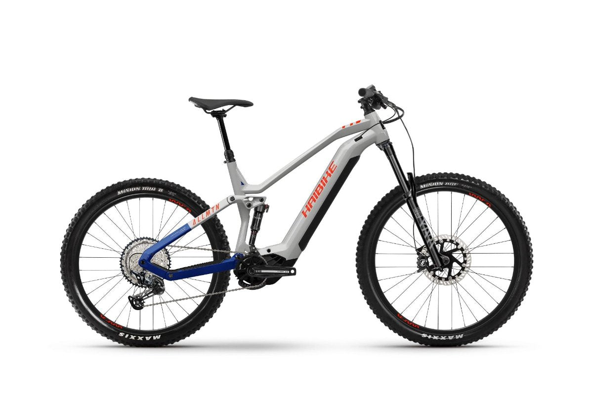 Haibike AllMTN 7 i720 Wh soft grey/red/blue glossy 2025