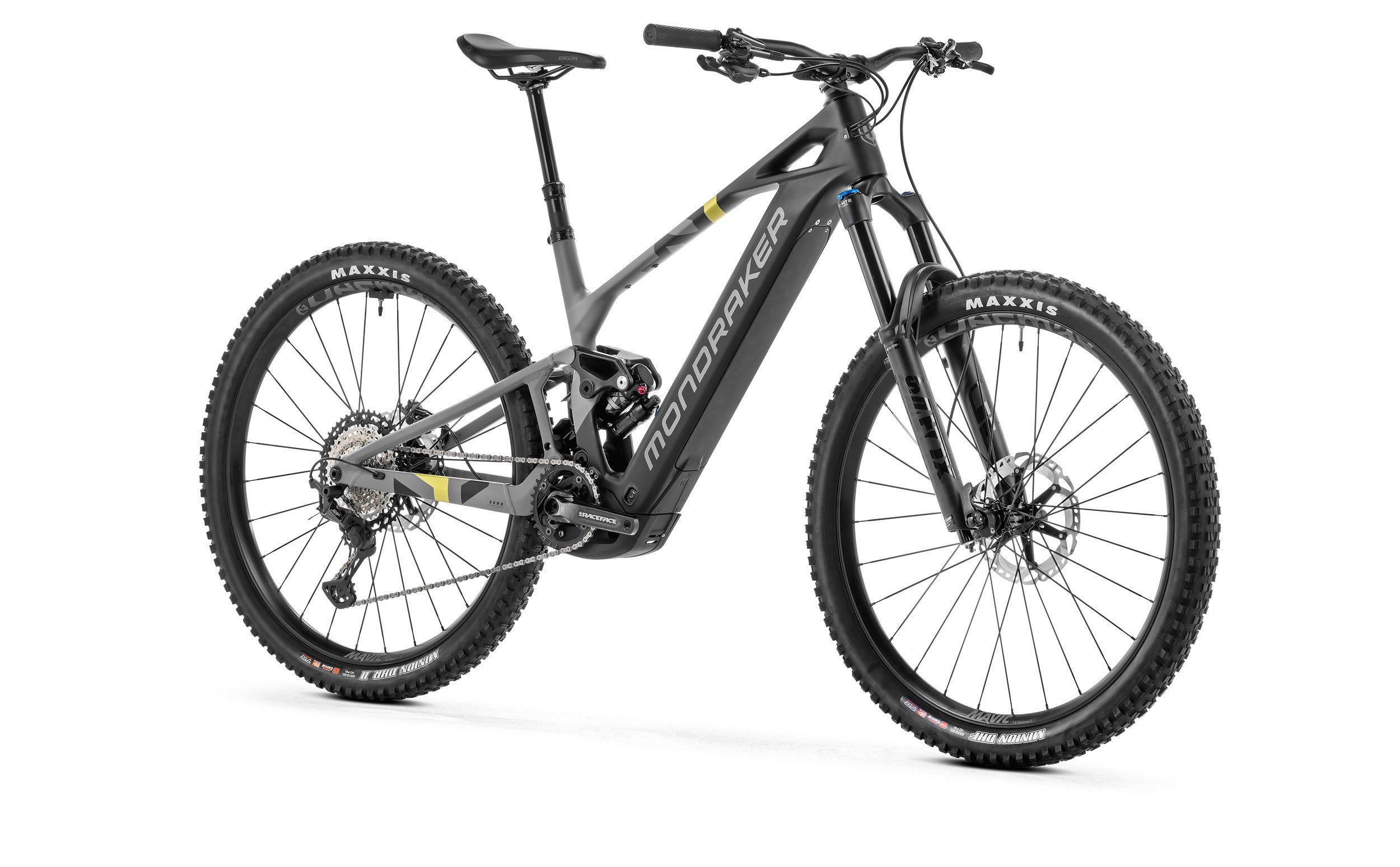 Mondraker Crafty Carbon R Grau/Schwarz/Gelb 2025