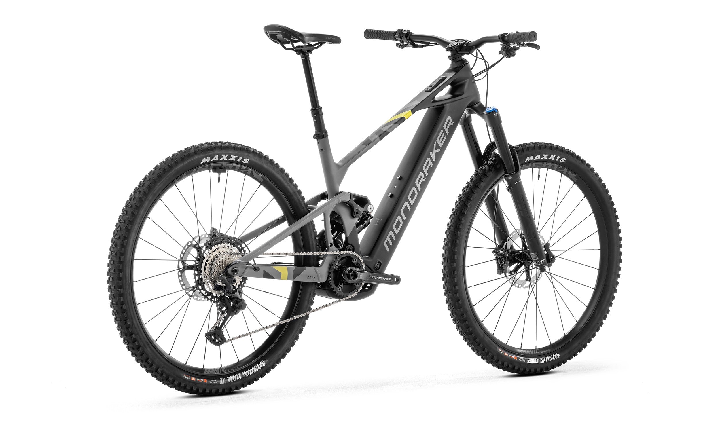 Mondraker Crafty Carbon R Grau/Schwarz/Gelb 2025