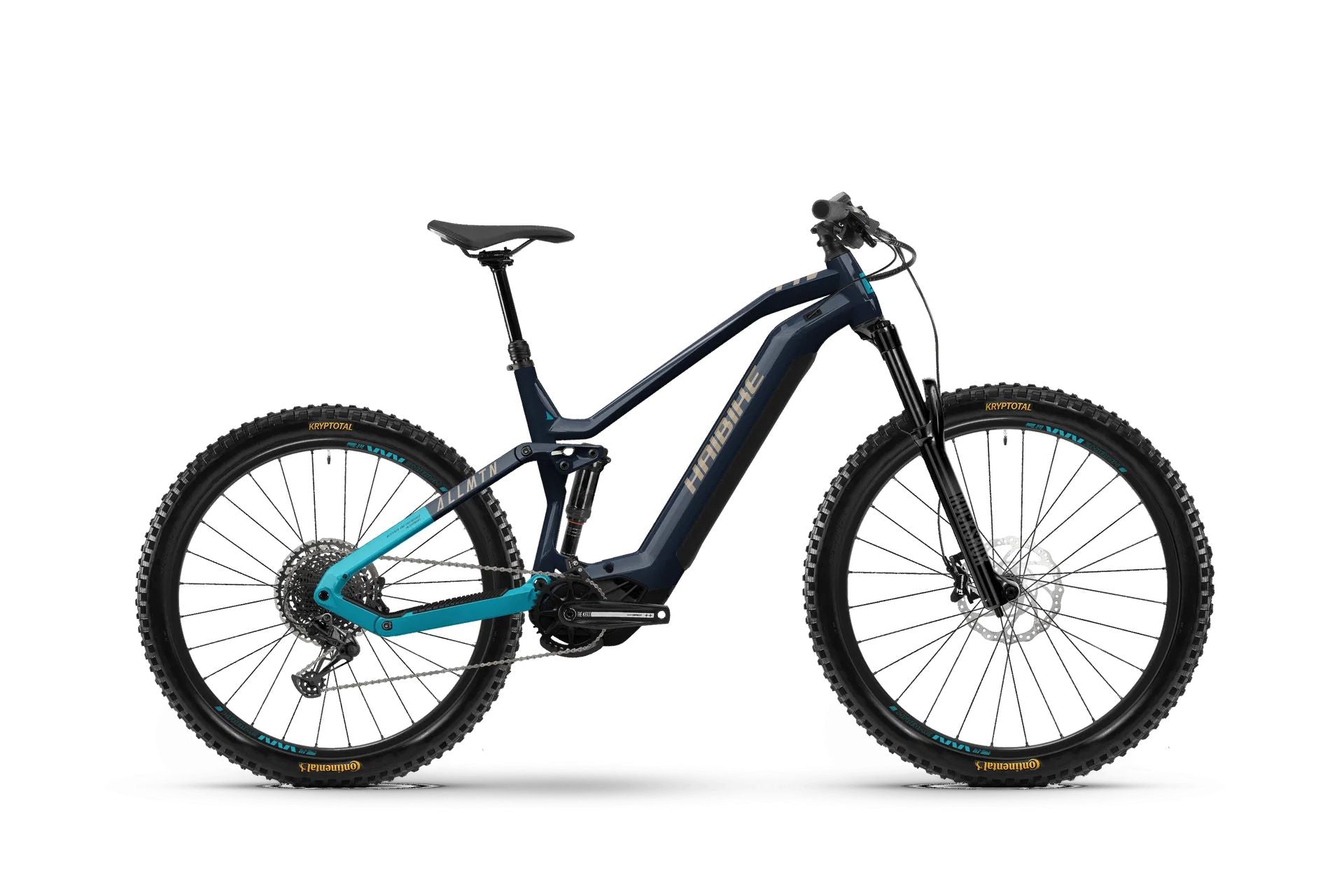 Haibike ALLMTN 2 720 blue/cyan/caramel glänzend 2025