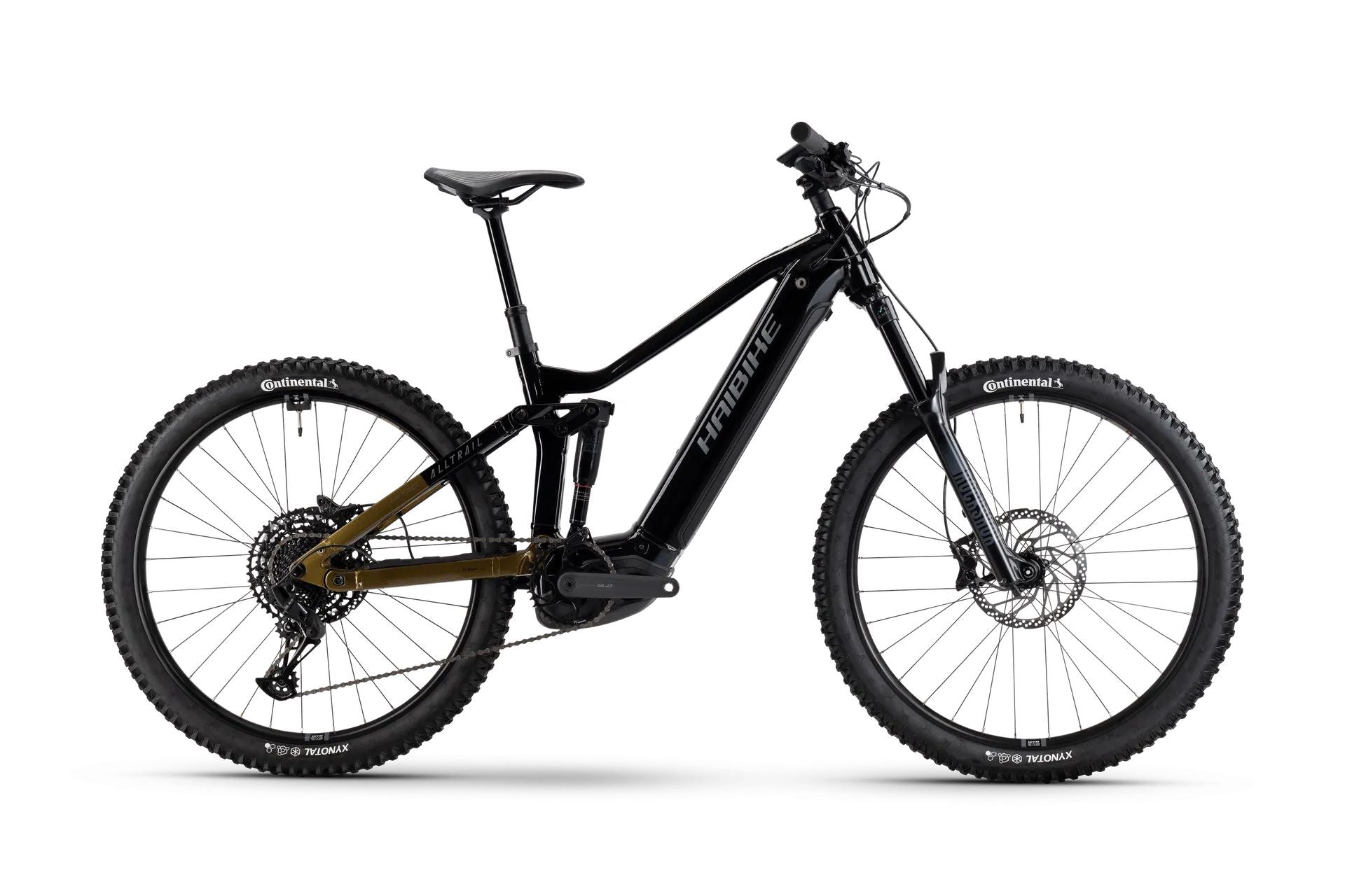 Haibike ALLTRAIL 10 800 black/ninja gold/grey 2025