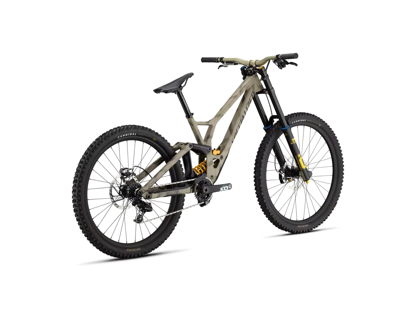 Specialized DEMO RACE TAUPE/BLACK/BRUSHED 2025