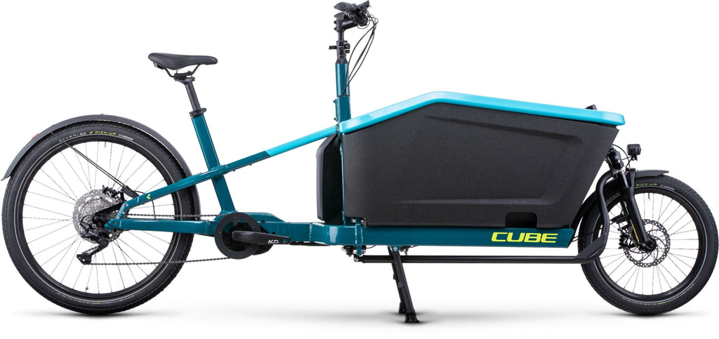 Cube Cargo Sport Hybrid 500 blue'n'lime