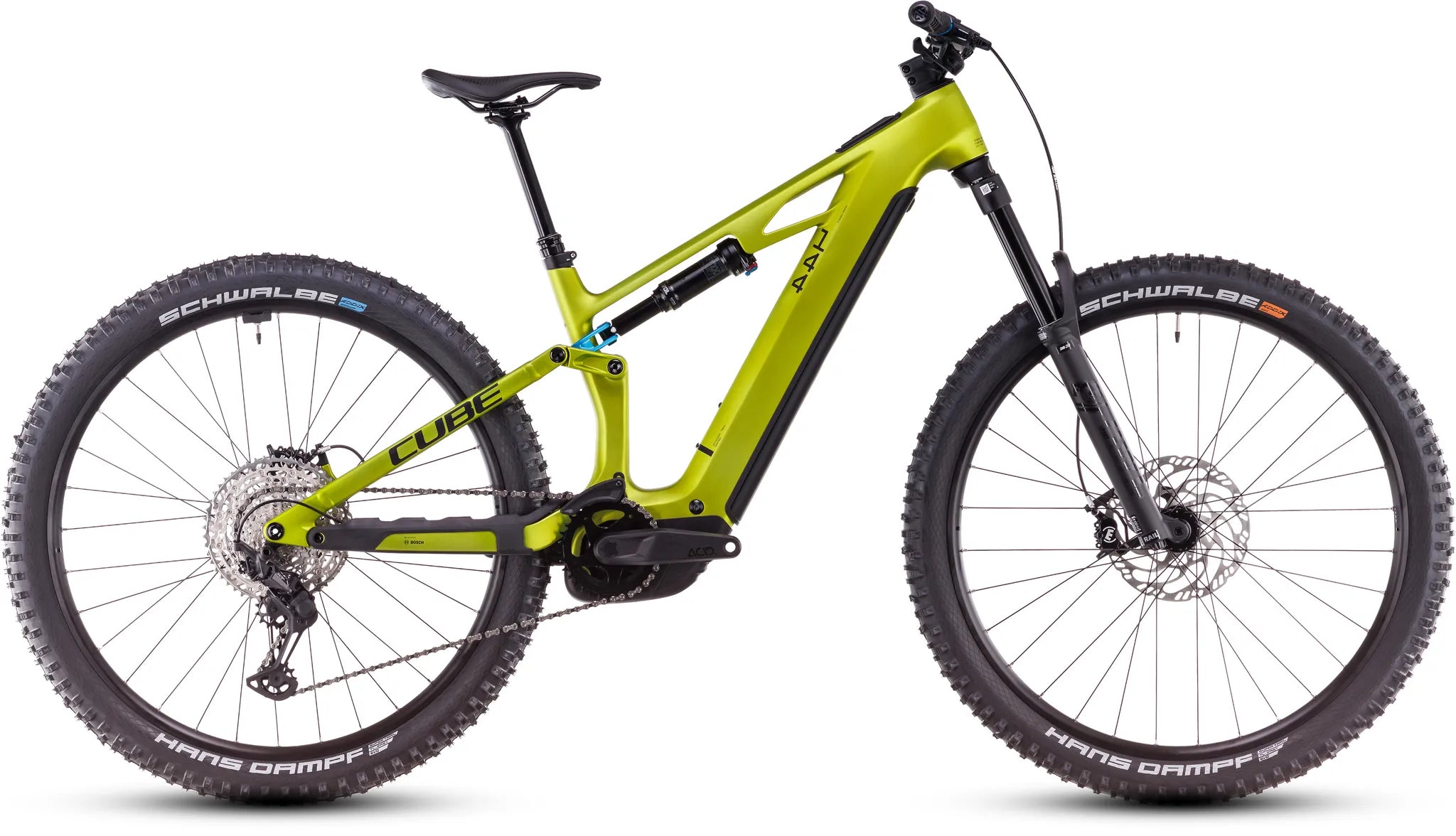 Cube Stereo Hybrid ONE44 HPC Race 800 flashlime 2025