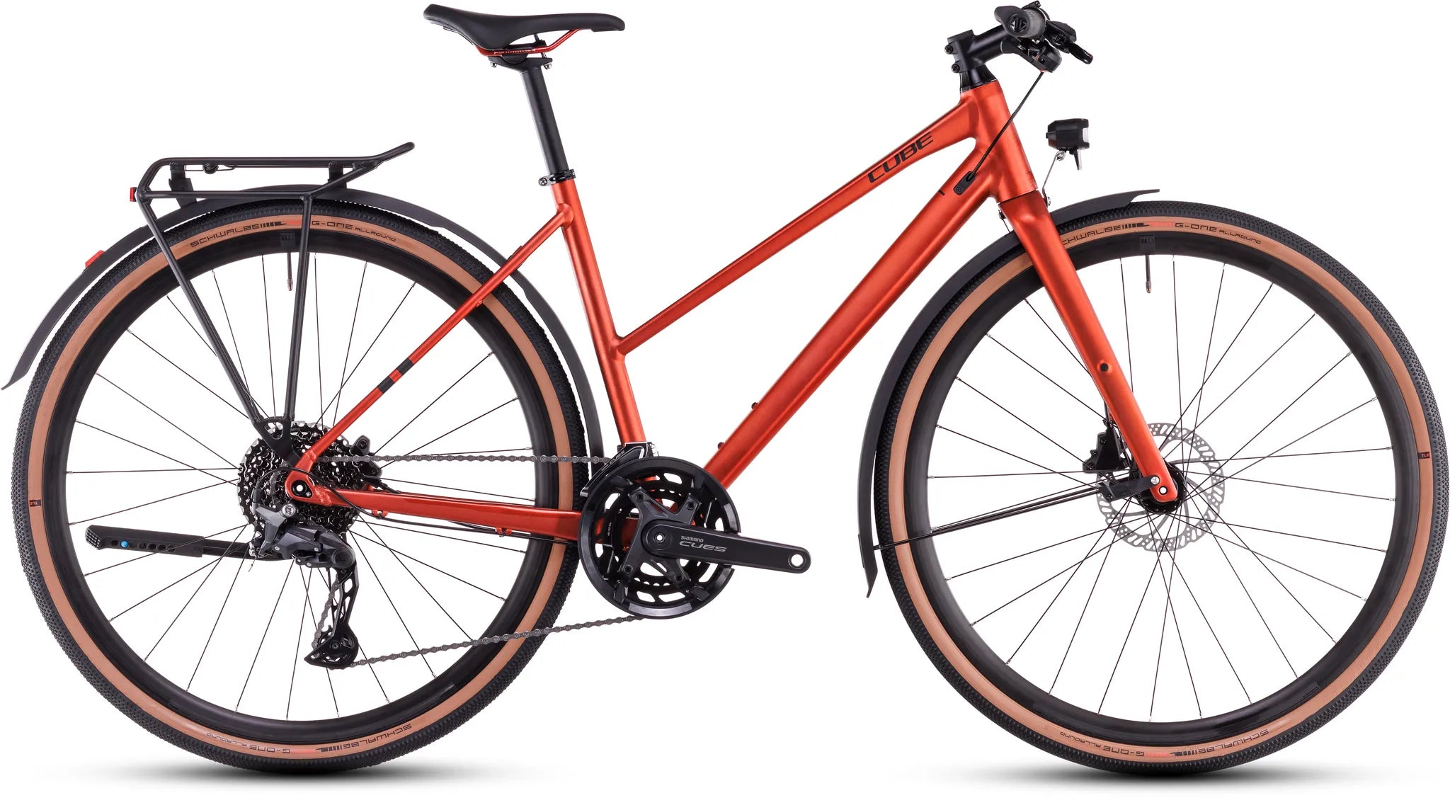 Cube Nulane Pro FE fireorange´n´black Trapez 2025