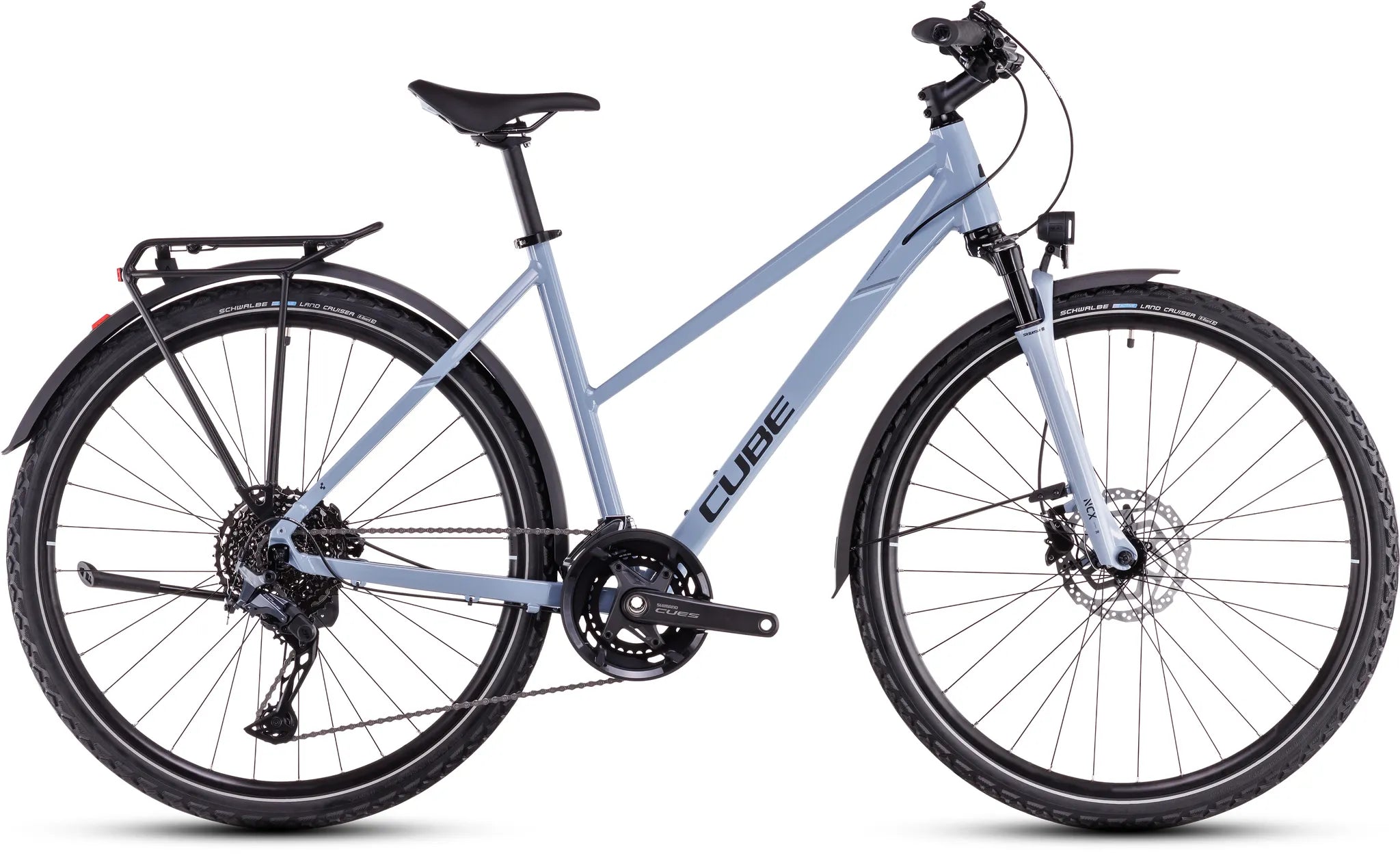 Cube Nature EXC Allroad pigeonblue´n´black Trapez 2025