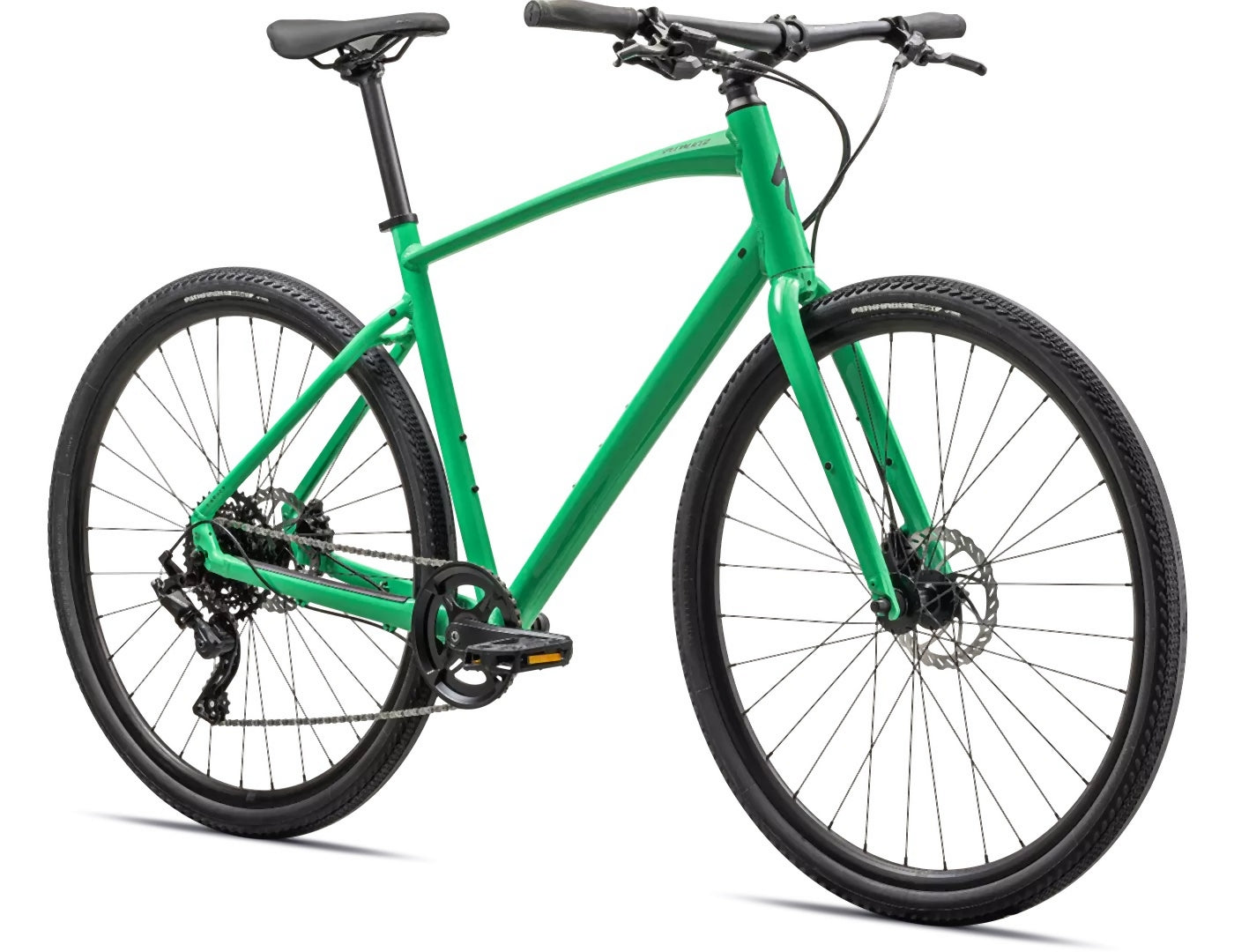 Specialized Sirrus X 2.0 Gloss Electric Green / Satin Reflective Smoke 2024