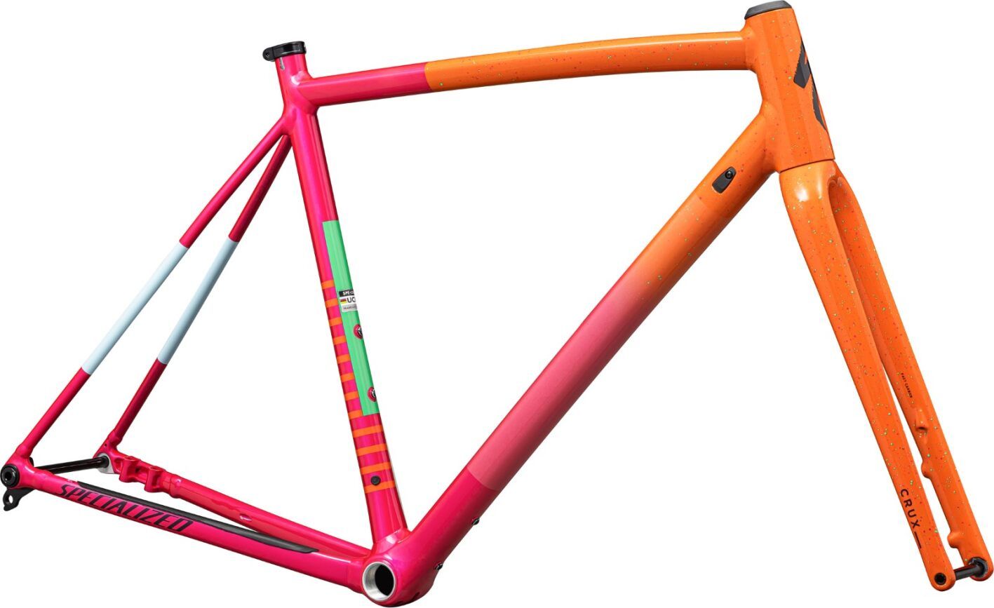 Specialized Crux DSW Frameset Amberglow/VividPink/MidnightShadow