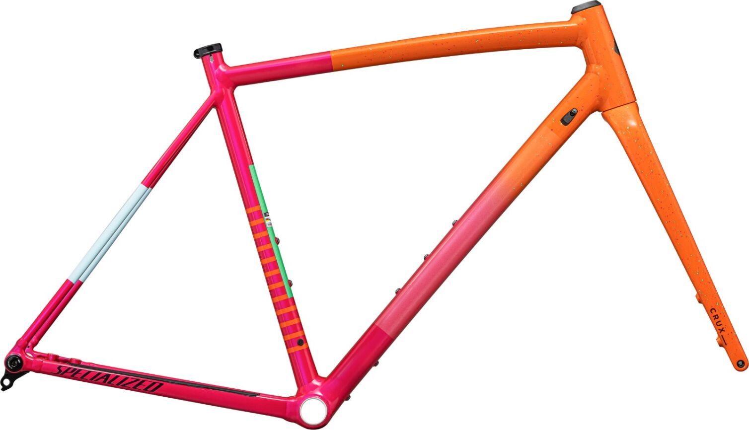 Specialized Crux DSW Frameset Amberglow/VividPink/MidnightShadow