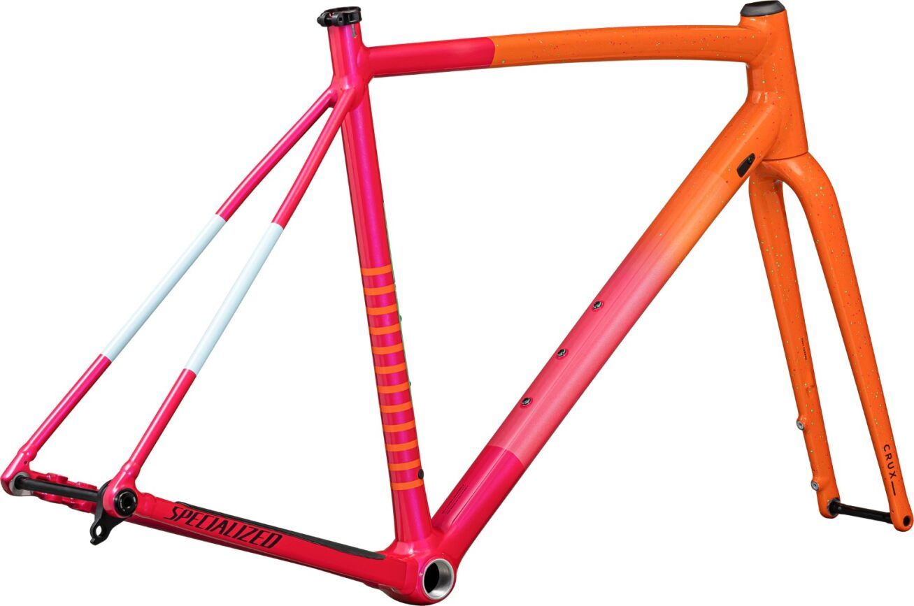 Specialized Crux DSW Frameset Amberglow/VividPink/MidnightShadow