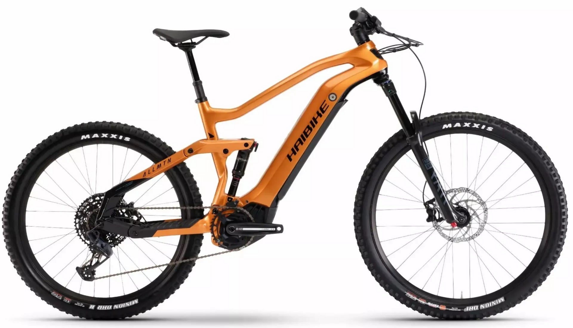 Haibike AllMtn CF 6 orange/black - gloss