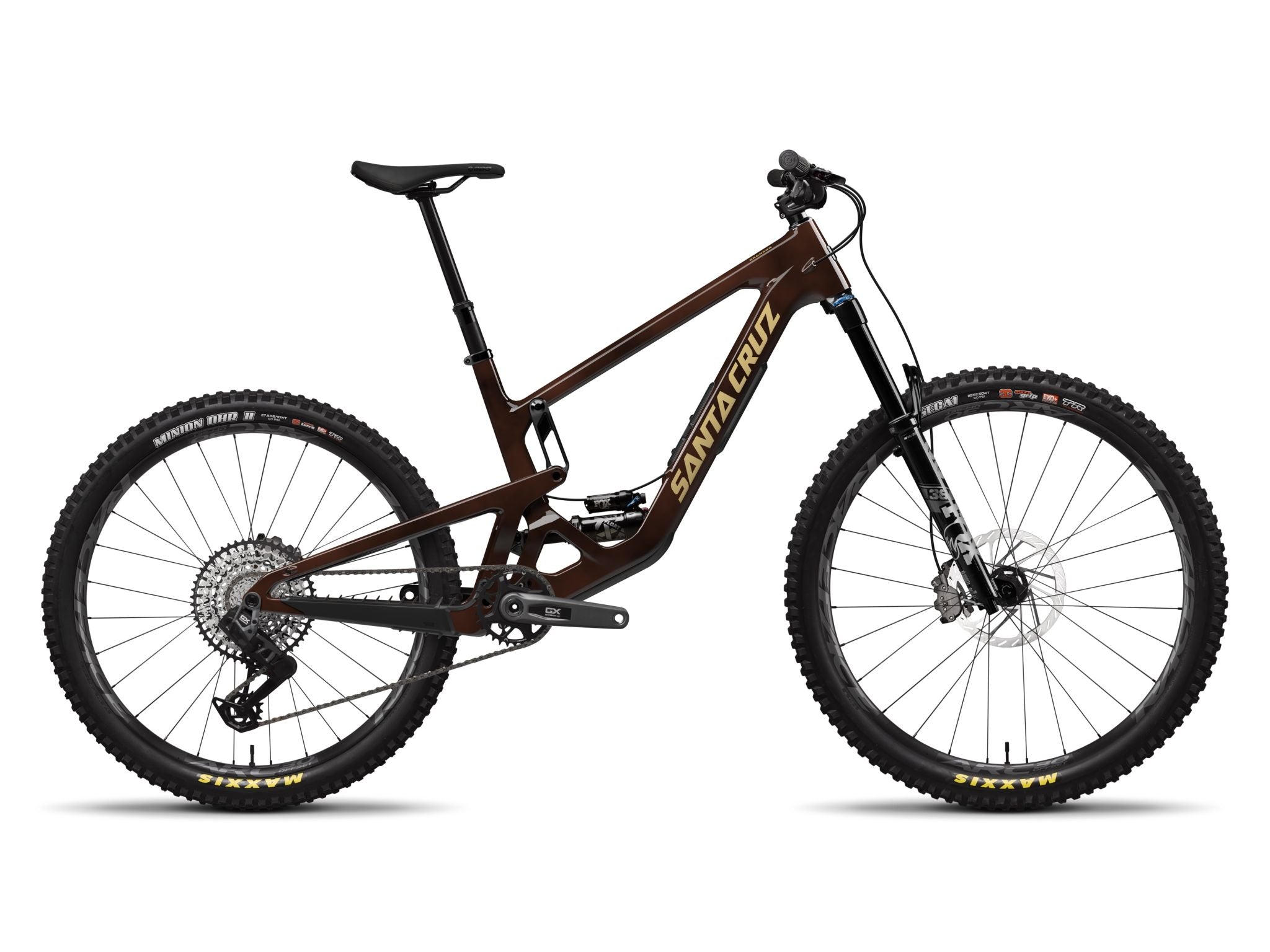 Santa Cruz Bronson 5 C GX AXS MX Trans Root Beer 2025