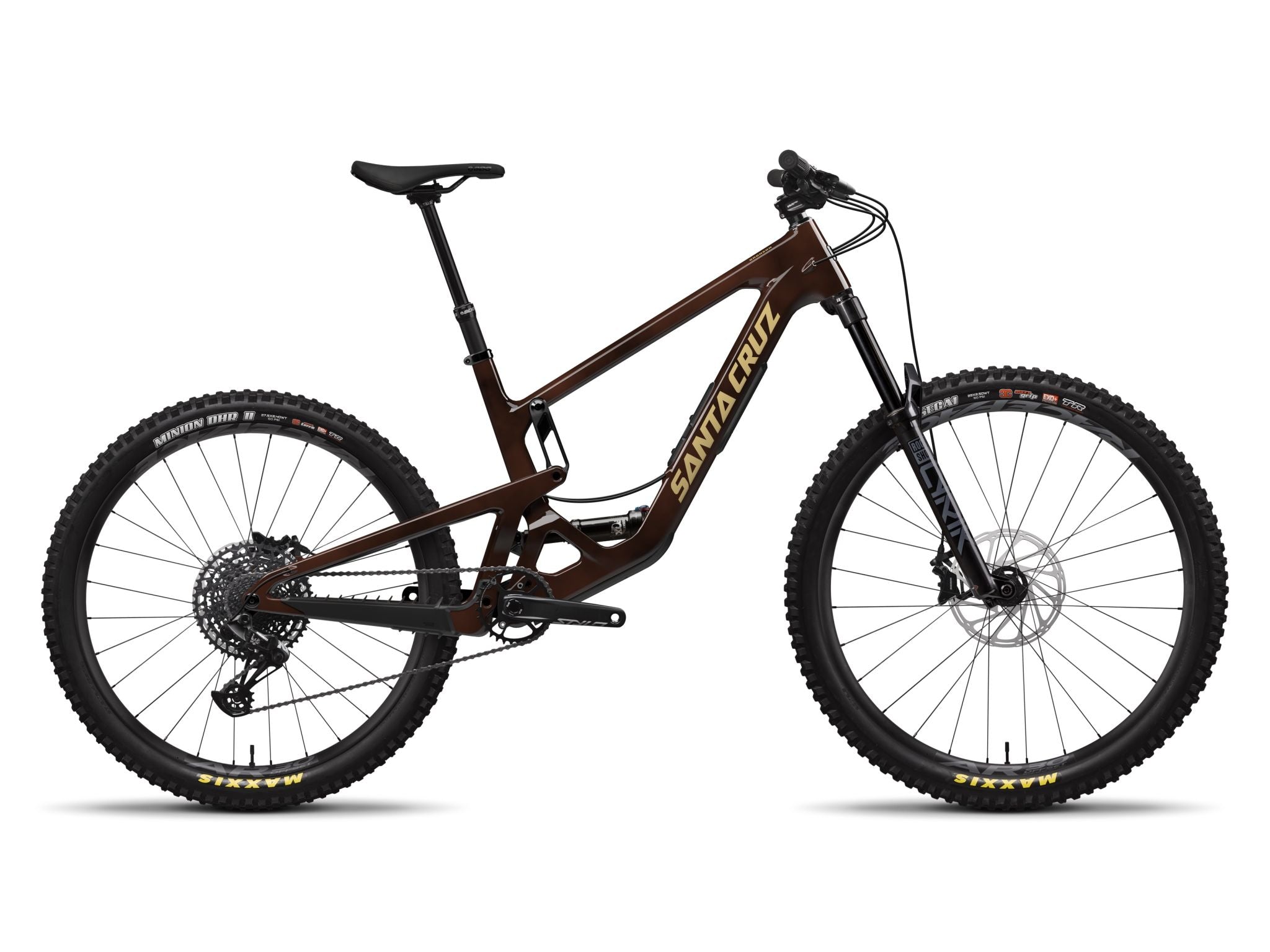 Santa Cruz Bronson 5 CR MX Trans Root Beer 2025