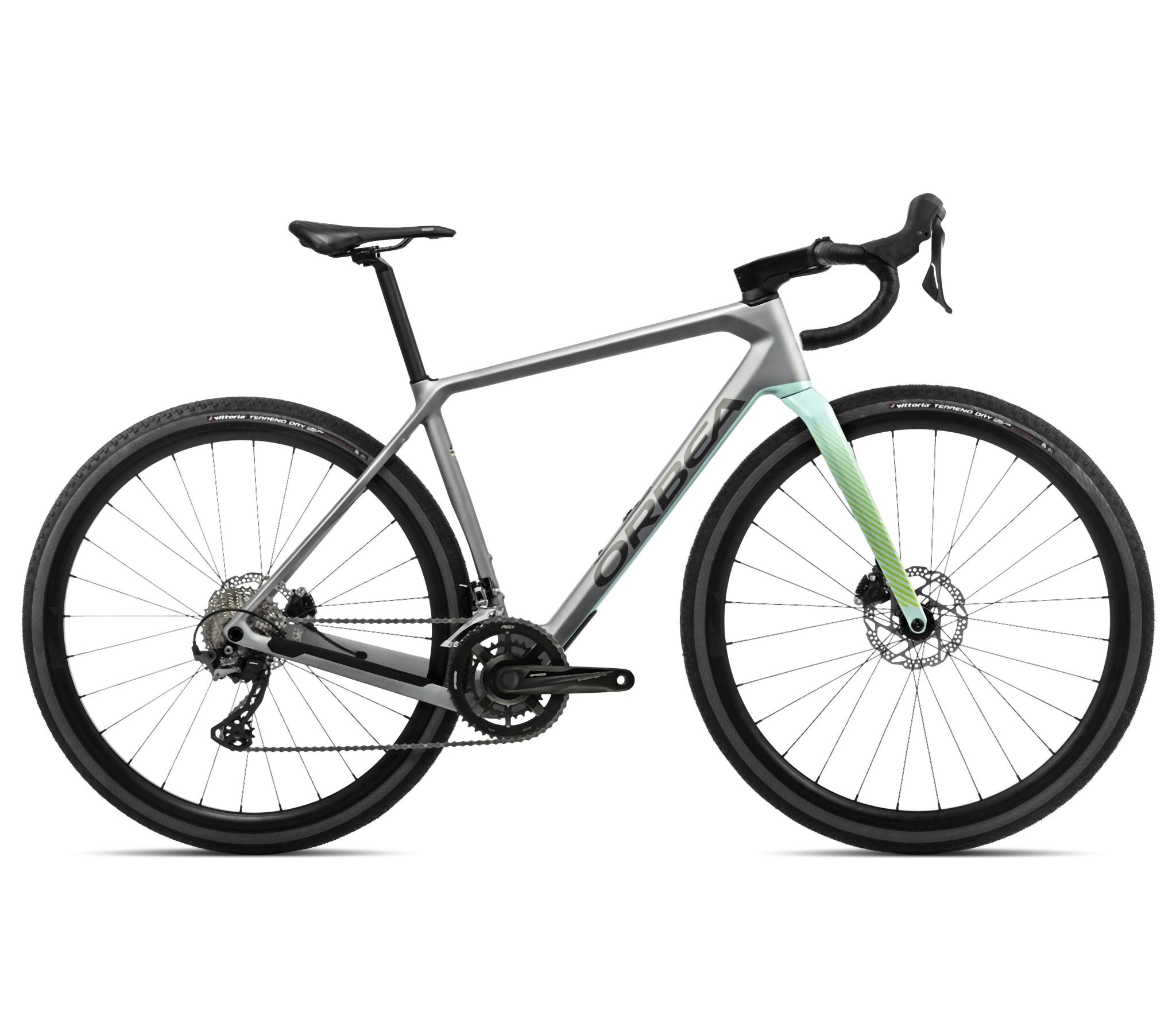 Orbea TERRA M30TEAM Stone Silver-Ice Green