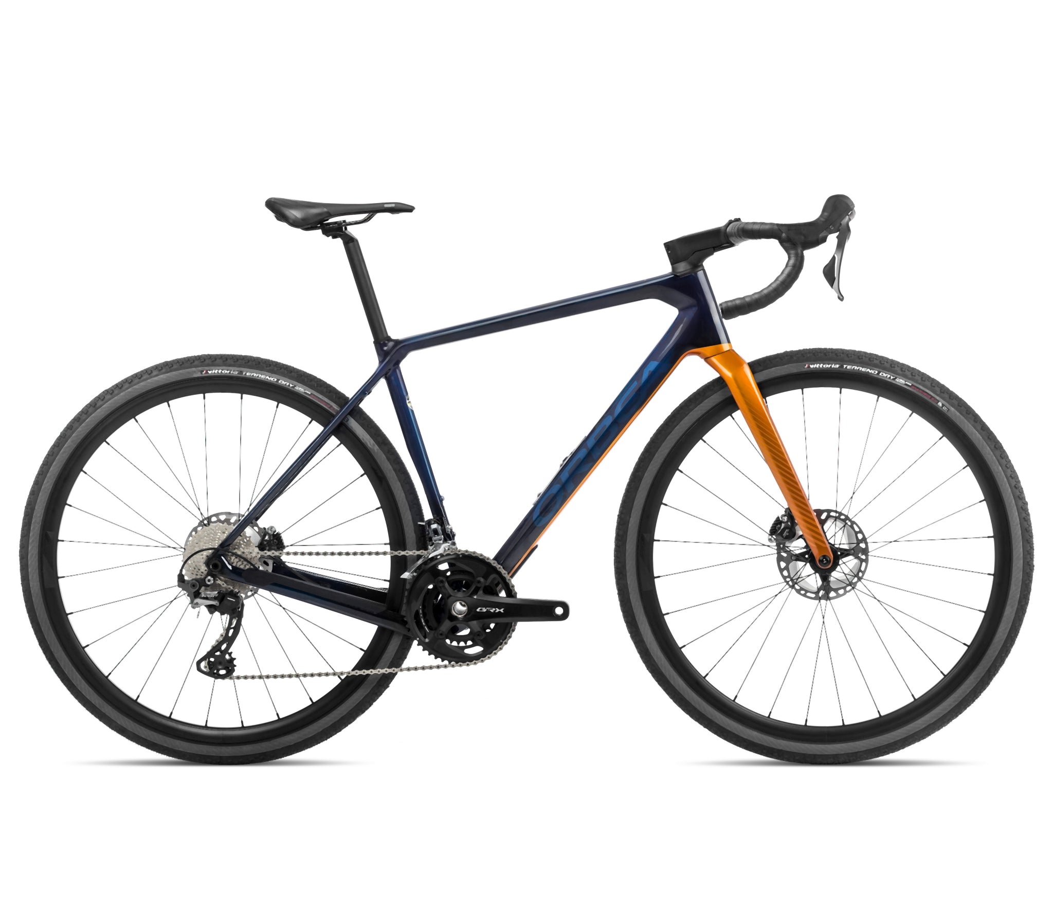 Orbea TERRA M20TEAM Blue Carbon View-Leo Orange