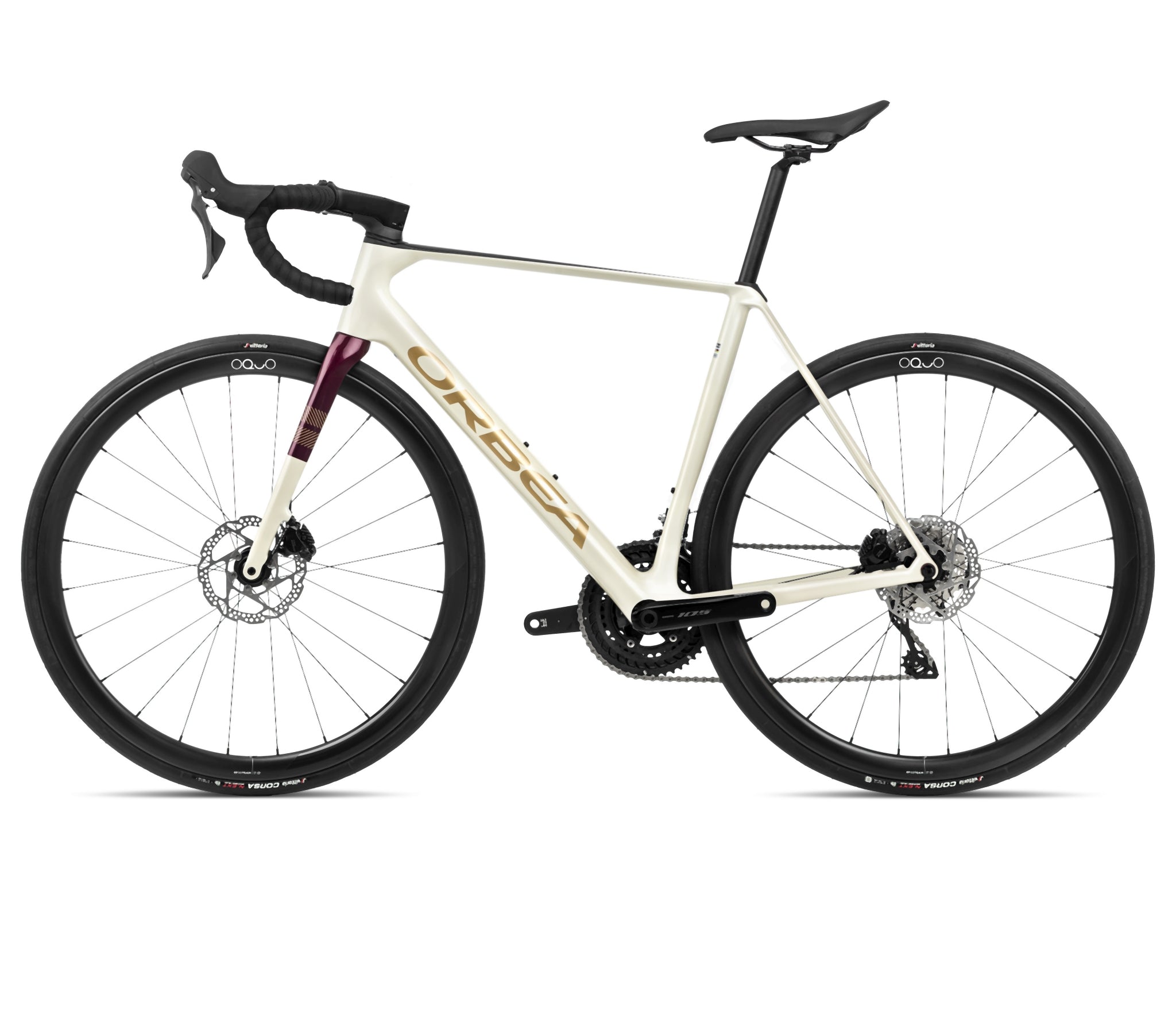 Orbea ORCA M35 Ivory White-Burgundy 2024