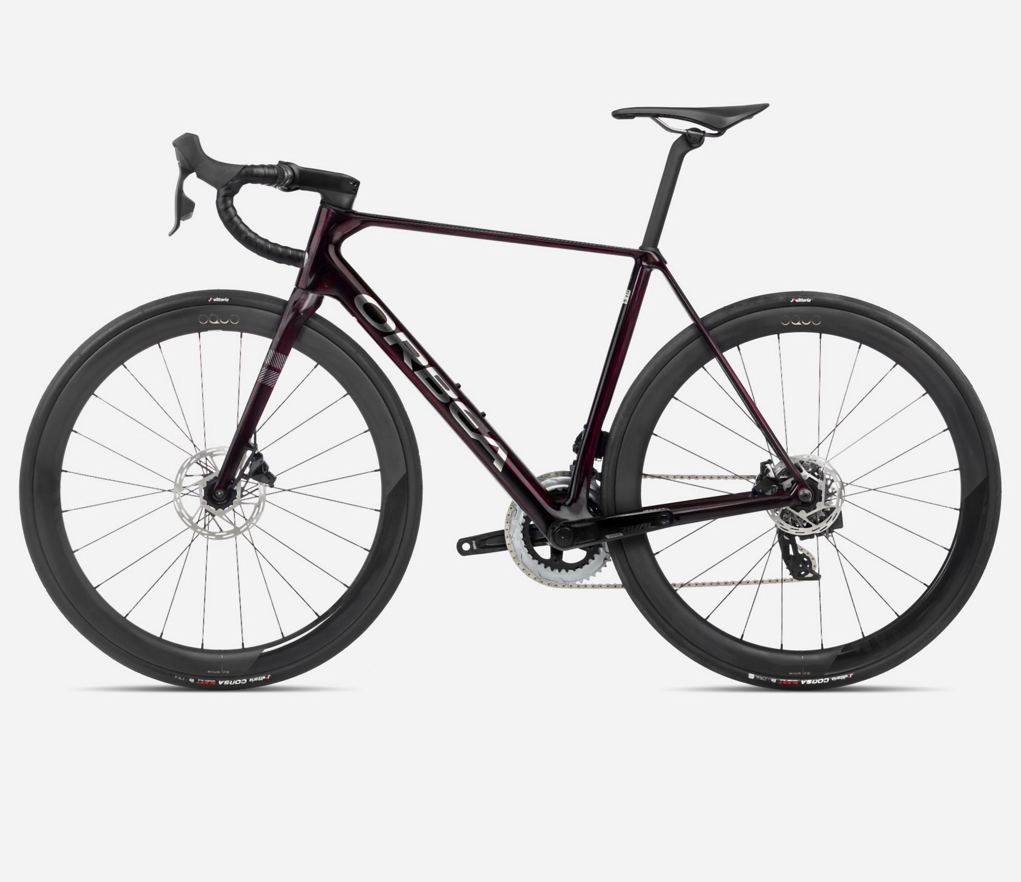 Orbea ORCA M31eLTD PWR Wine Red - Titanium 2024