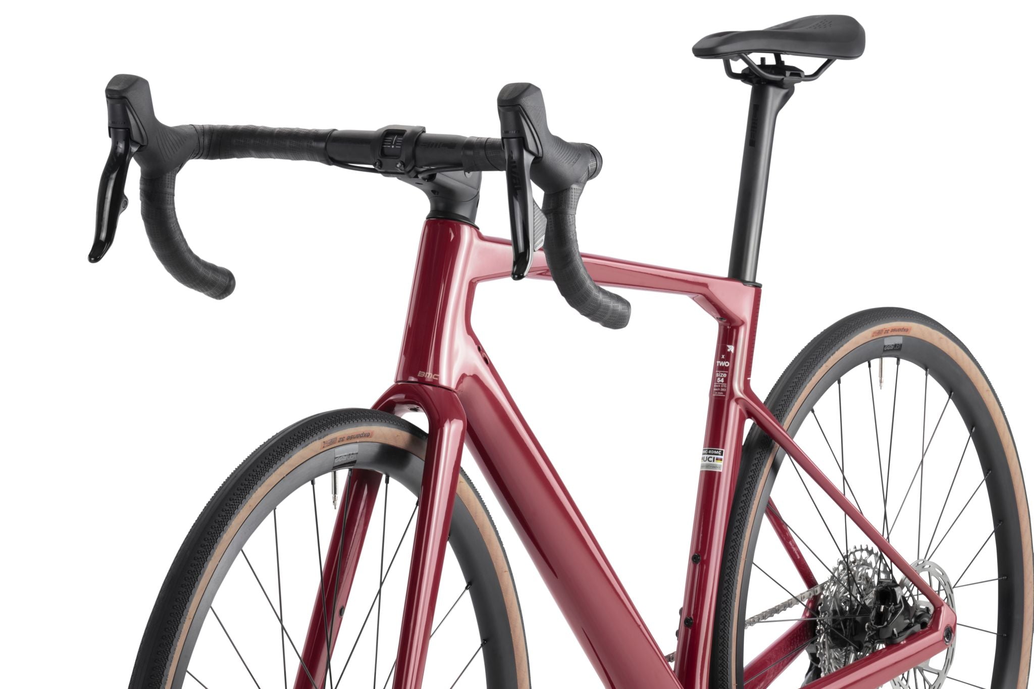 BMC Roadmachine X TWO Darkred/Sand 2024