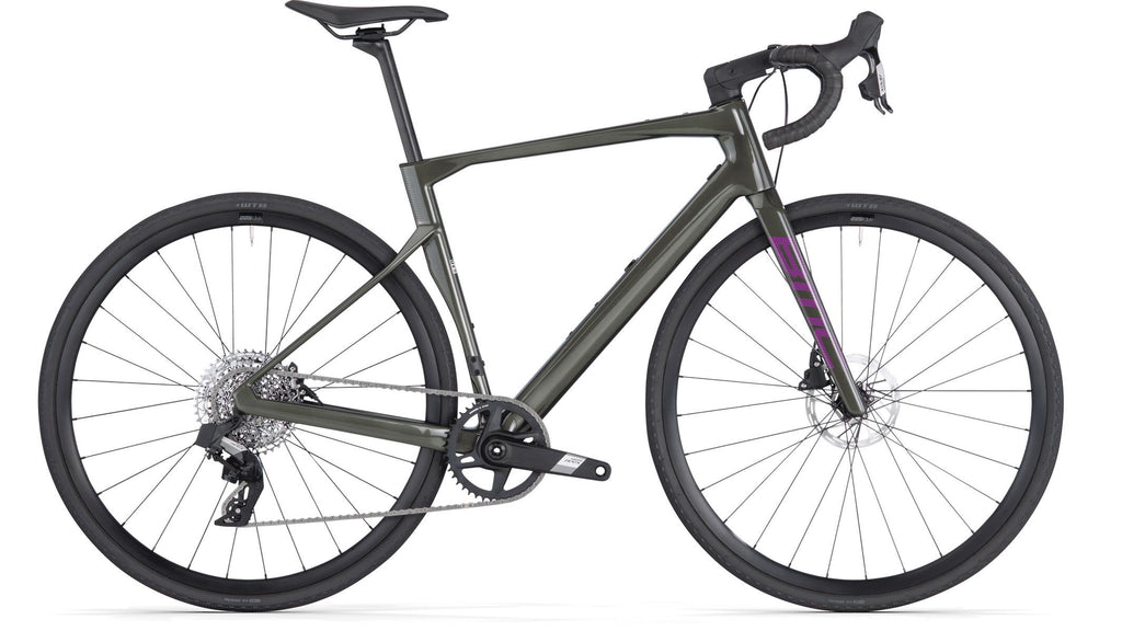 BMC Roadmachine X THREE Steel Green/Purple