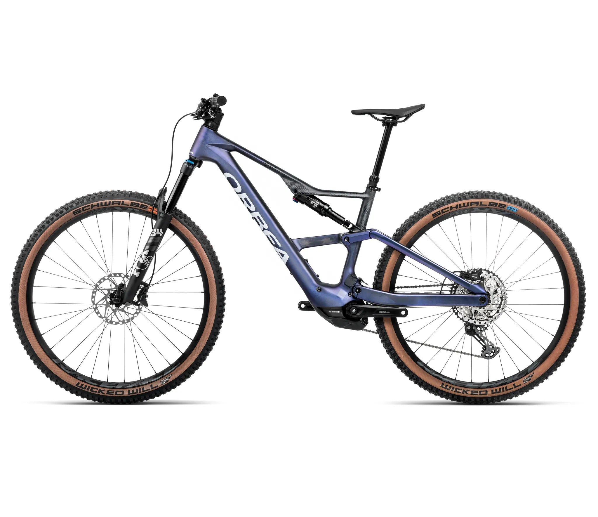 Orbea RISE SL M20 630W Tanzanite Carbon - Carbon 2025