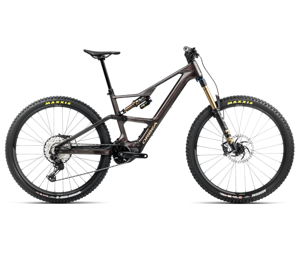 Orbea RISE LT M10 630W Cosmic Carbon View - Golden Sand 2025