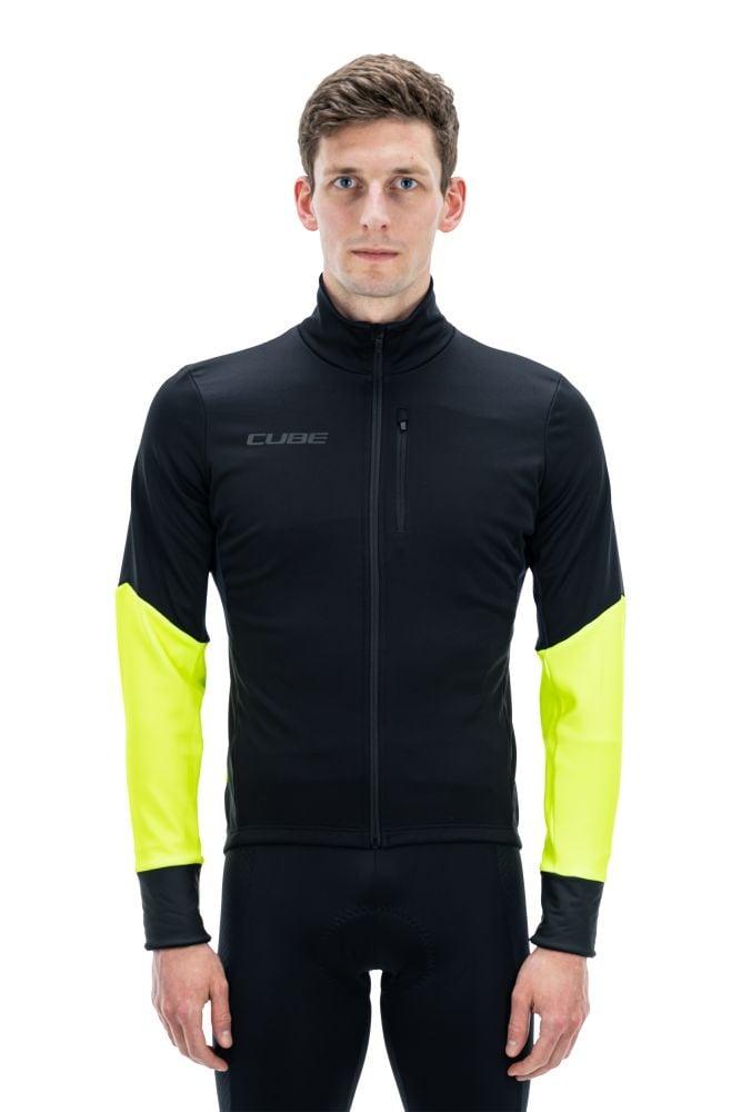 Cube BLACKLINE Softshelljacke - Liquid-Life #Wähle Deine Farbe_Safety Black`n`Neon Yellow