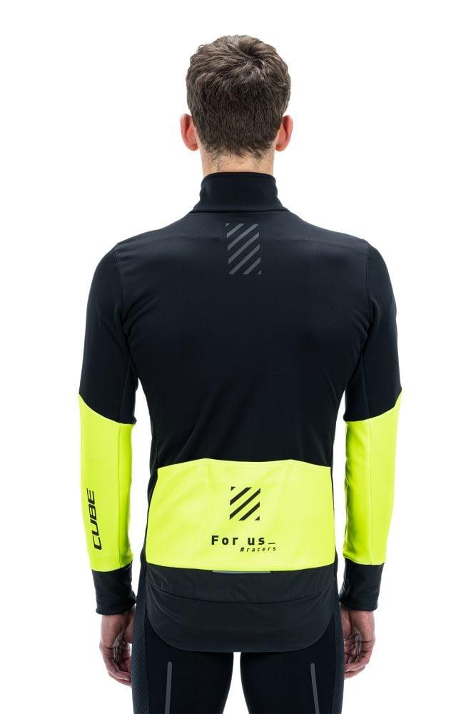 Cube BLACKLINE Softshelljacke - Liquid-Life #Wähle Deine Farbe_Safety Black`n`Neon Yellow